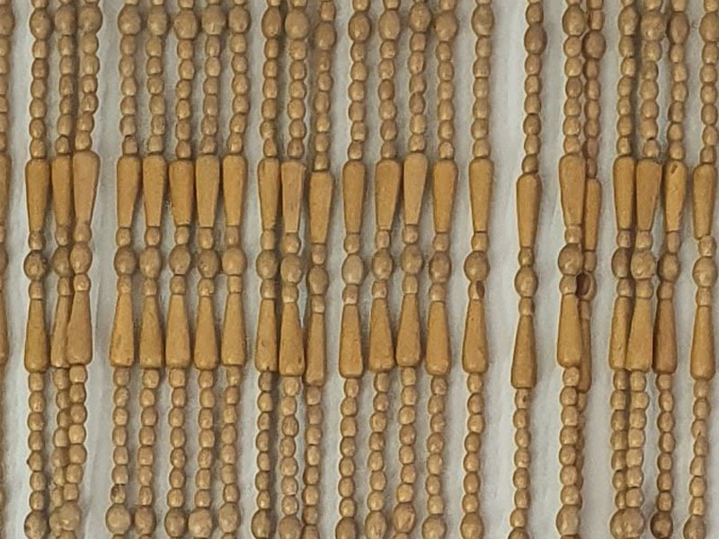 cortina cuentas dibujo madera clara 210x85 1u